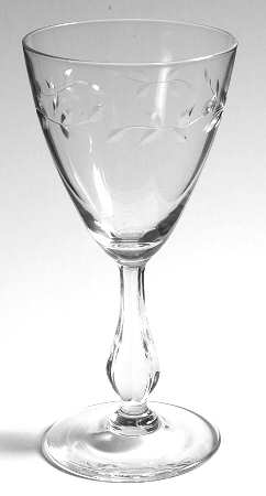 Wreath Wine Glass