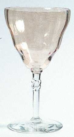 325 Amber (Amber Bowl, Clear Stem) by Bryce