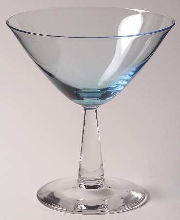Simplicity Cerulean (Blue) Champagne/Tall Sherbet