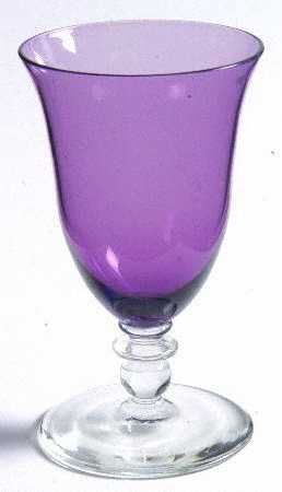 678 Amethyst 3 Oz Footed Tumbler