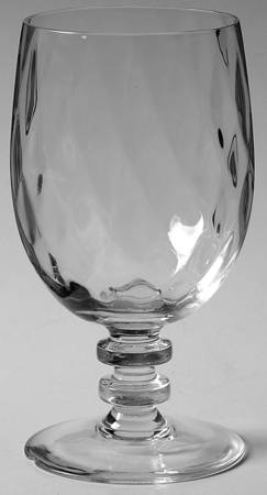 670 (Diamond Optic) 8 Oz Footed Tumbler