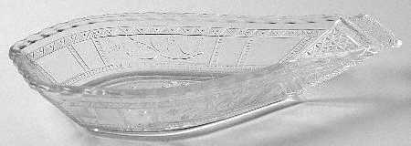 Panelled Forget Me Not Pickle Dish