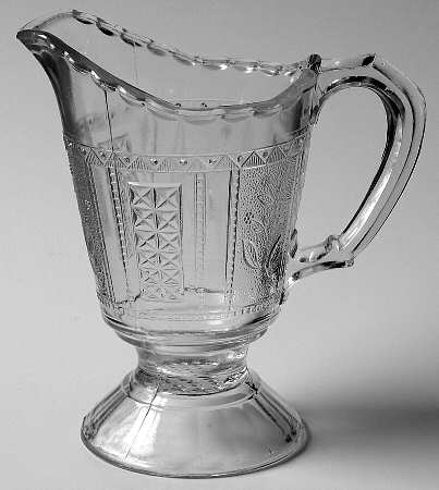 Panelled Forget Me Not Creamer