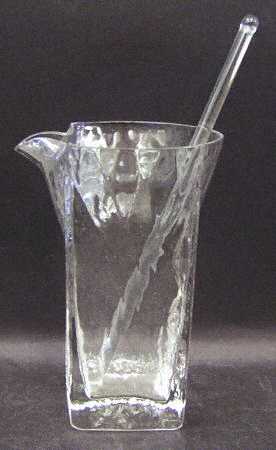 H6 (Esquare) Martini Pitcher with Stirrer