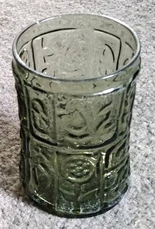 Patio Dusk (Smokey Green) Juice Glass