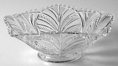 Palm Leaf Fan 9" Square Bowl
