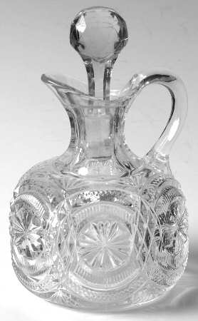 Medallion Sunburst Cruet & Stopper