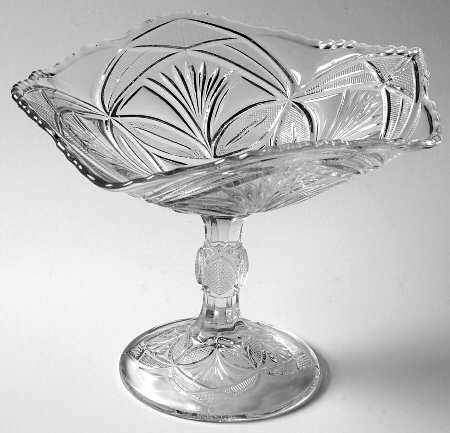 Beautiful Lady Round Compote (Height X Width)