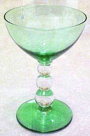 Aristocrat Green Champagne/Tall Sherbet