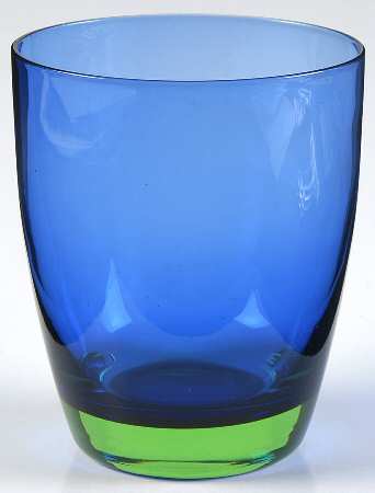Festival Blue Green Double Old Fashioned