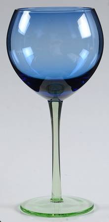 Festival Blue Green Balloon Wine