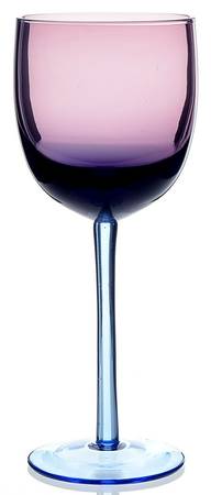 Festival Amethyst Blue Wine Glass