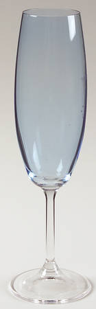 Plaza Blue Fluted Champagne