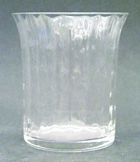 325 (Block Optic) Whiskey Glass