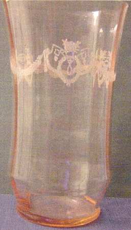 Decoration 36 Pink Flat Tumbler