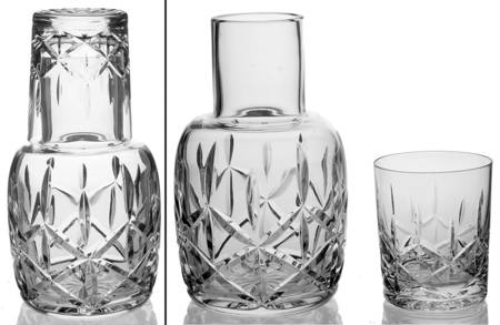 Olympic (Round Bowl) (2 Piece) Nite Set (Carafe & Tumbler)