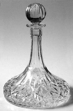 Olympic (Round Bowl) Ships Decanter & Stopper