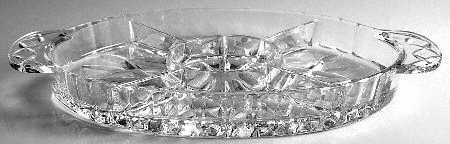 Olympic (Round Bowl) 14" Oval 5 Part Relish