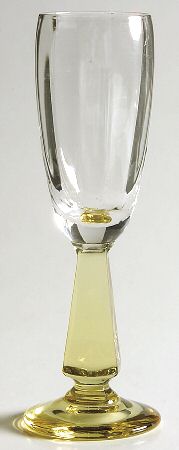 Holiday Yellow (Stem H2) Brandy Glass