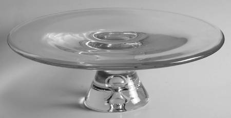 Karlstadt 12" Diameter Pedestal Cake Stand No Dome