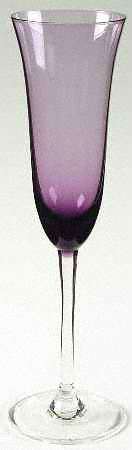 Kaleidoscope Amethyst Fluted Champagne