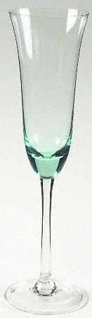 Kaleidoscope Aqua Fluted Champagne
