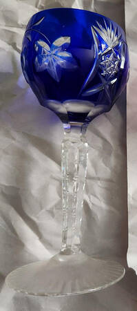 BEZ1 Various Colors Cobalt Blue Wine Hock