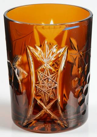 BEZ1 Various Colors Amber Flat Tumbler