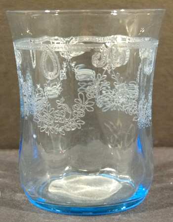 BRY6 Blue (Cerulean Blue) Flat Tumbler
