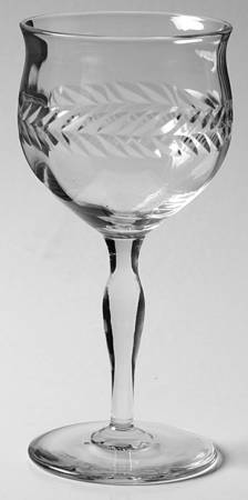 Laurel Wine Glass