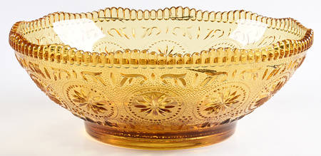 American Concord Amber 9" Round Bowl