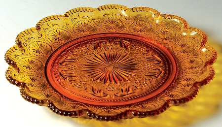 American Concord Amber Dinner Plate