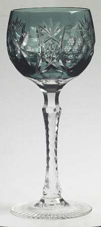 Vineyard Grape Teal Wine Hock
