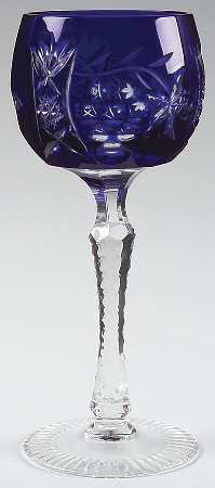 Vineyard Grape Cobalt Blue Hock Wine