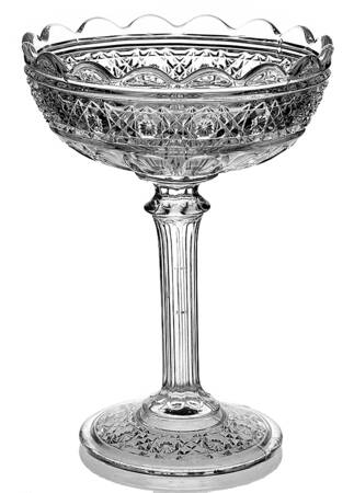 Hawaiian Lei Round Compote (Height X Width)