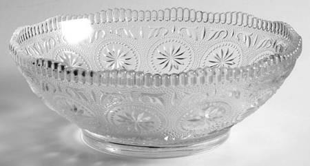 American Concord Clear 9" Salad Bowl
