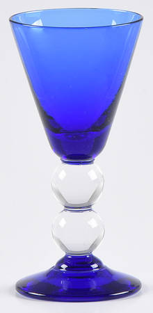737 Cobalt Cordial Glass