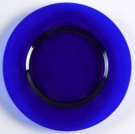 737 Cobalt Luncheon Plate