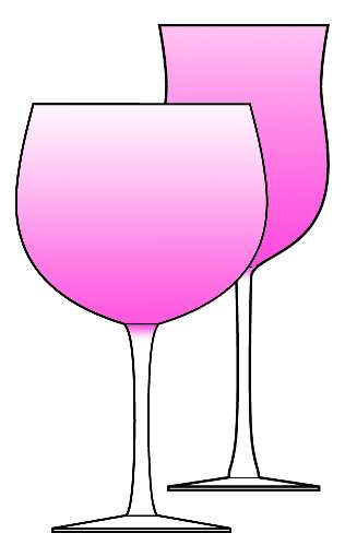 Carousel Pink Balloon Wine