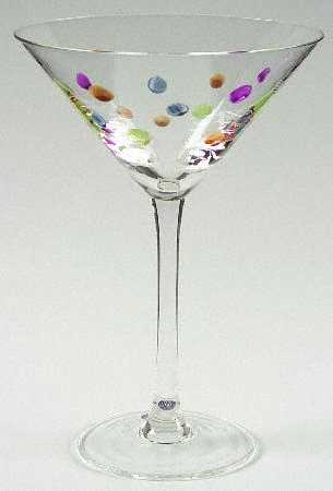 Confetti Martini Glass
