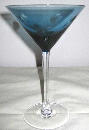Glitter Blue Martini