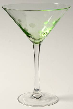 Glitter Green Martini