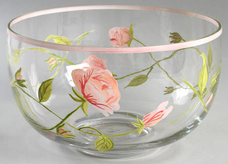 Garden Rose 10" Round Bowl