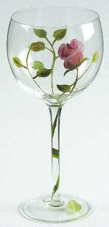Garden Rose Balloon Wine