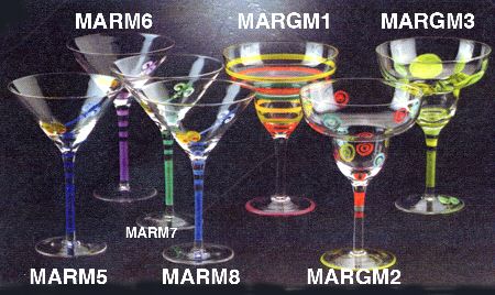 Happy Hour Martini Glass