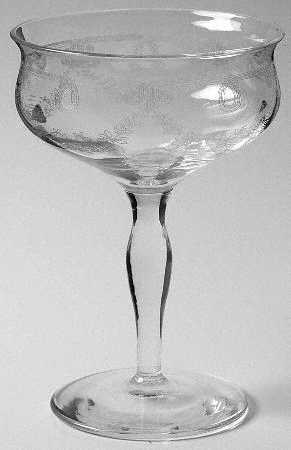 BRY6 Clear Champagne/Tall Sherbet