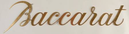 Advertising Signs Brass Advertising Sign