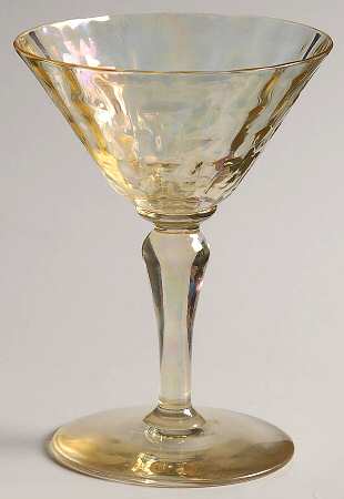 BRY28 Topaz Iridescent (Block Optic) Liquor Cocktail