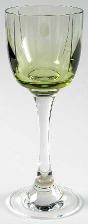 Tranquility Chartreuse Tall Water Goblet