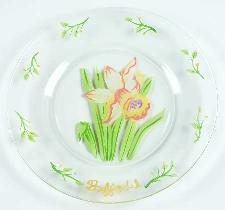 Flower Shop 7" Salad Plate